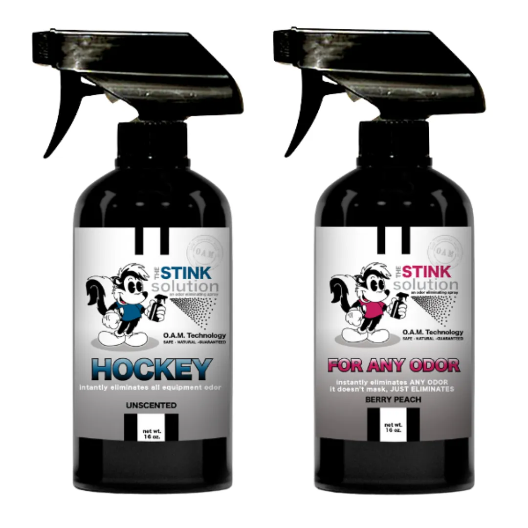 Hockey Double Pack 16 oz. Odor Eliminating Sprays