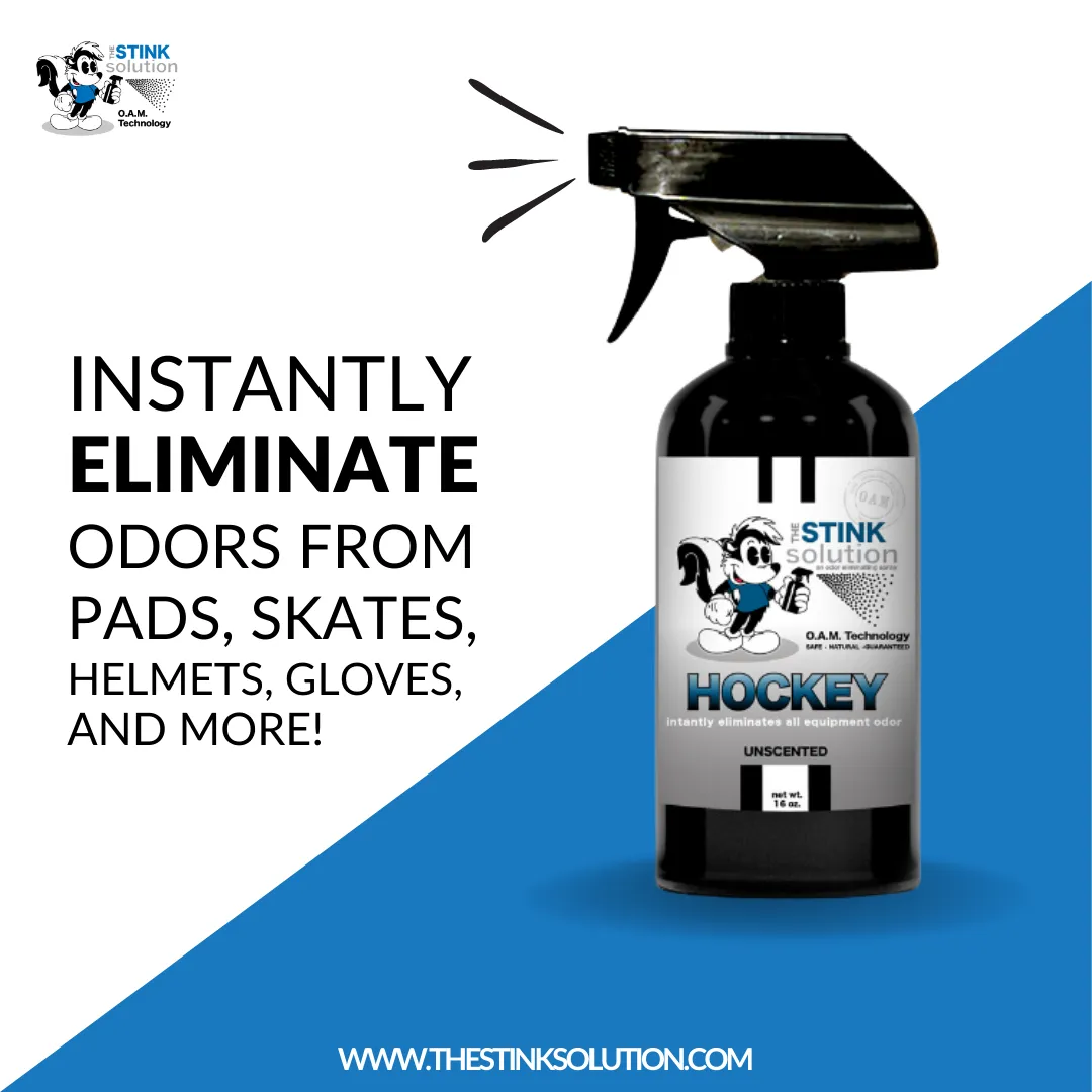 Hockey Odor Eliminating Spray in Gallon, 16 oz. and 4 oz Bundle