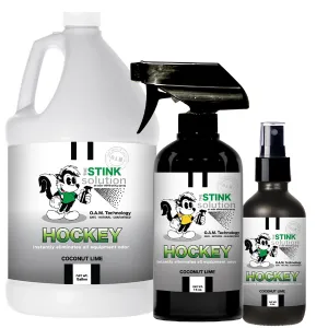 Hockey Odor Eliminating Spray in Gallon, 16 oz. and 4 oz Bundle