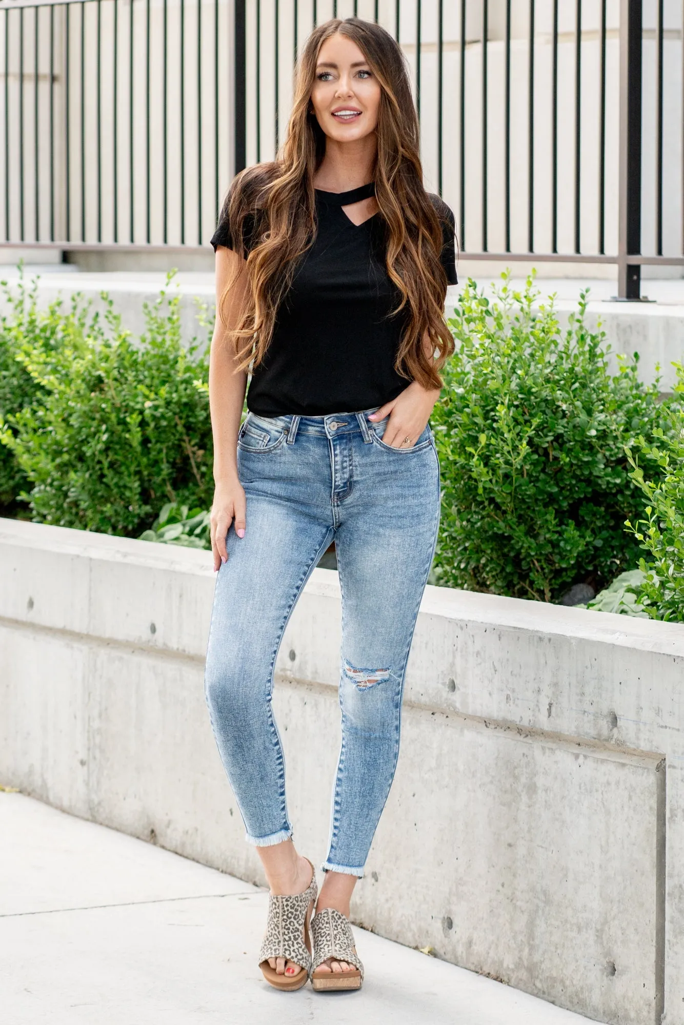 Josephine High Rise Ankle Skinny
