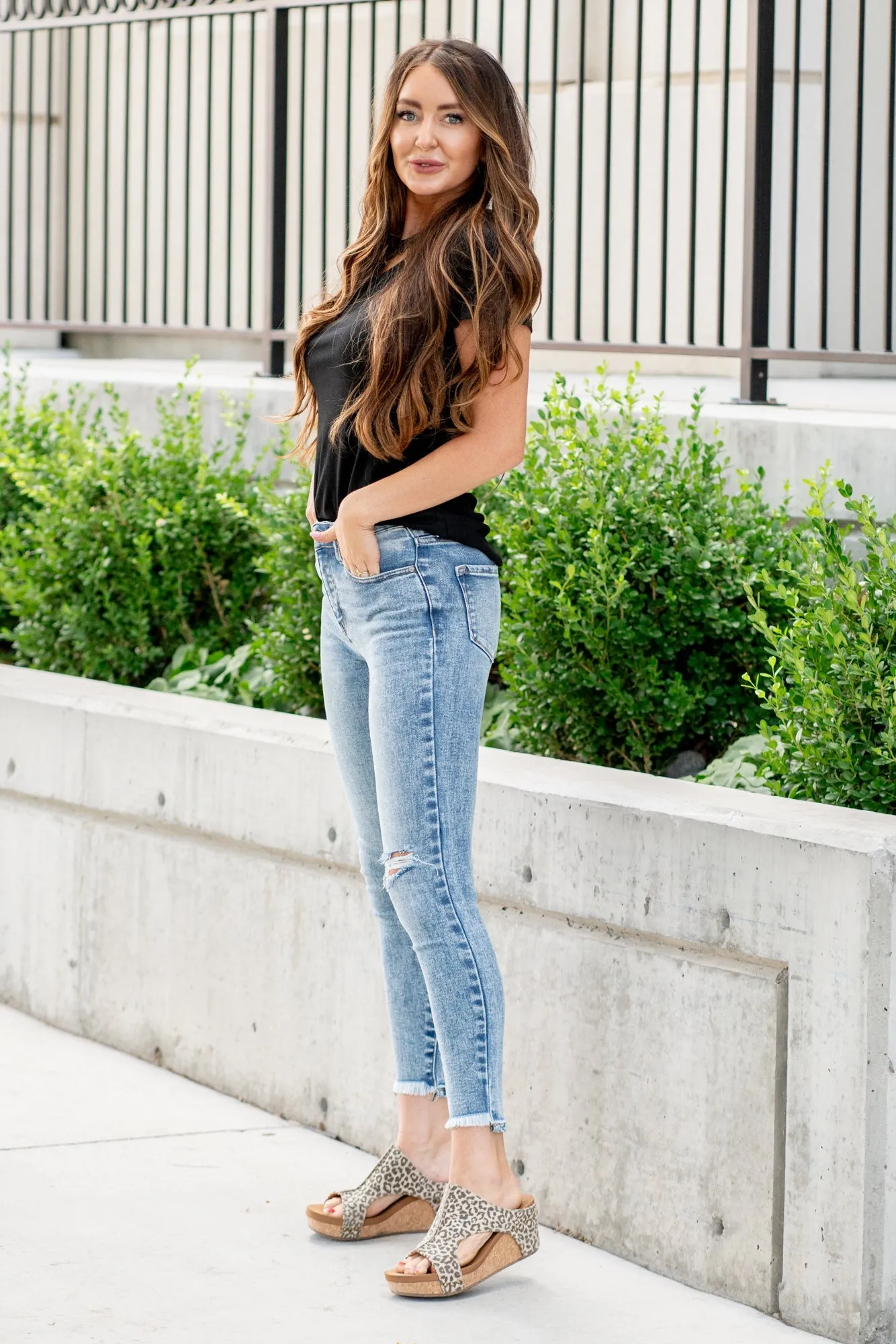 Josephine High Rise Ankle Skinny