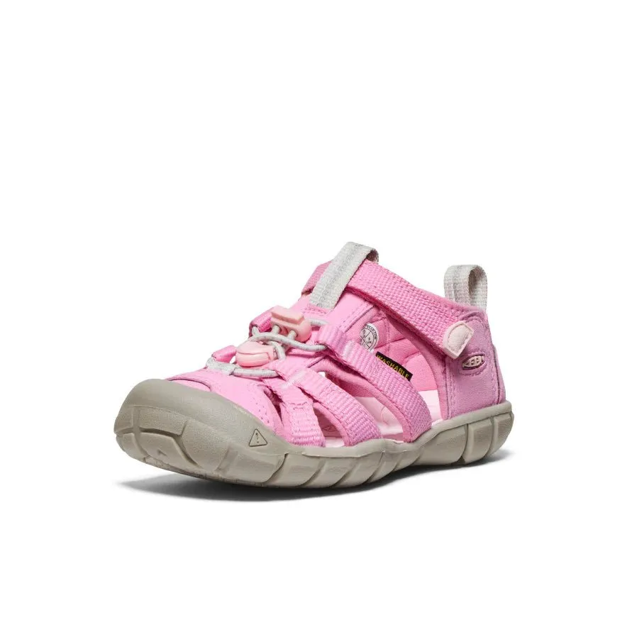 Keen Little Kids' Seacamp II CNX Sandal Moonlite Mauve/Giggle Pink