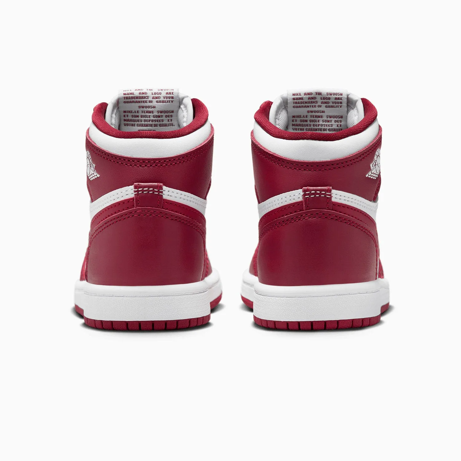 Kid's Air Jordan 1 Retro OG "White Team Red" Pre School