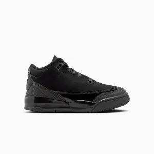 Kid's Air Jordan 3 Retro "Black Cat" Pre School