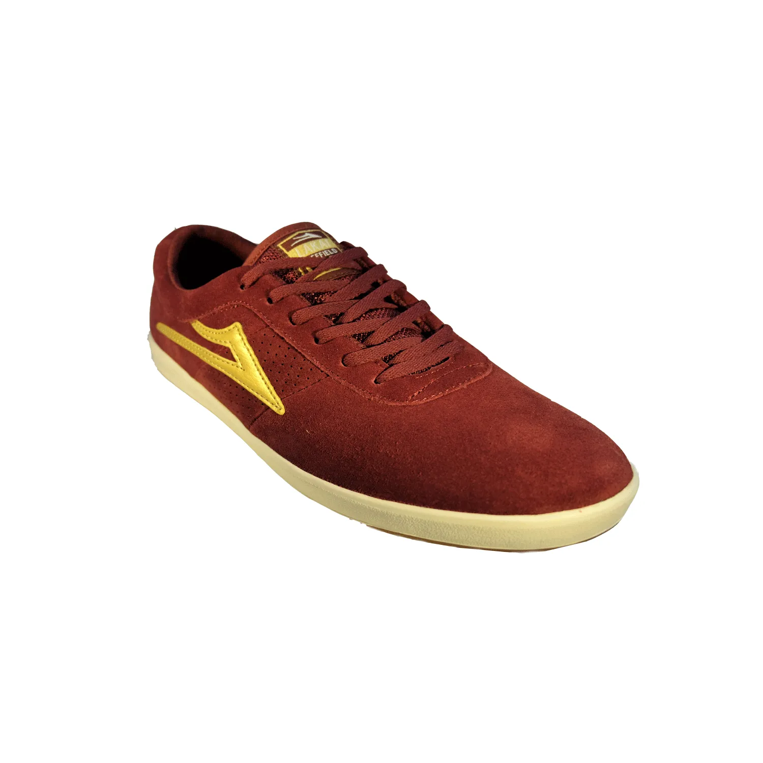 Lakai - Sheffield XLK Shoes - Burgundy Gold SALE