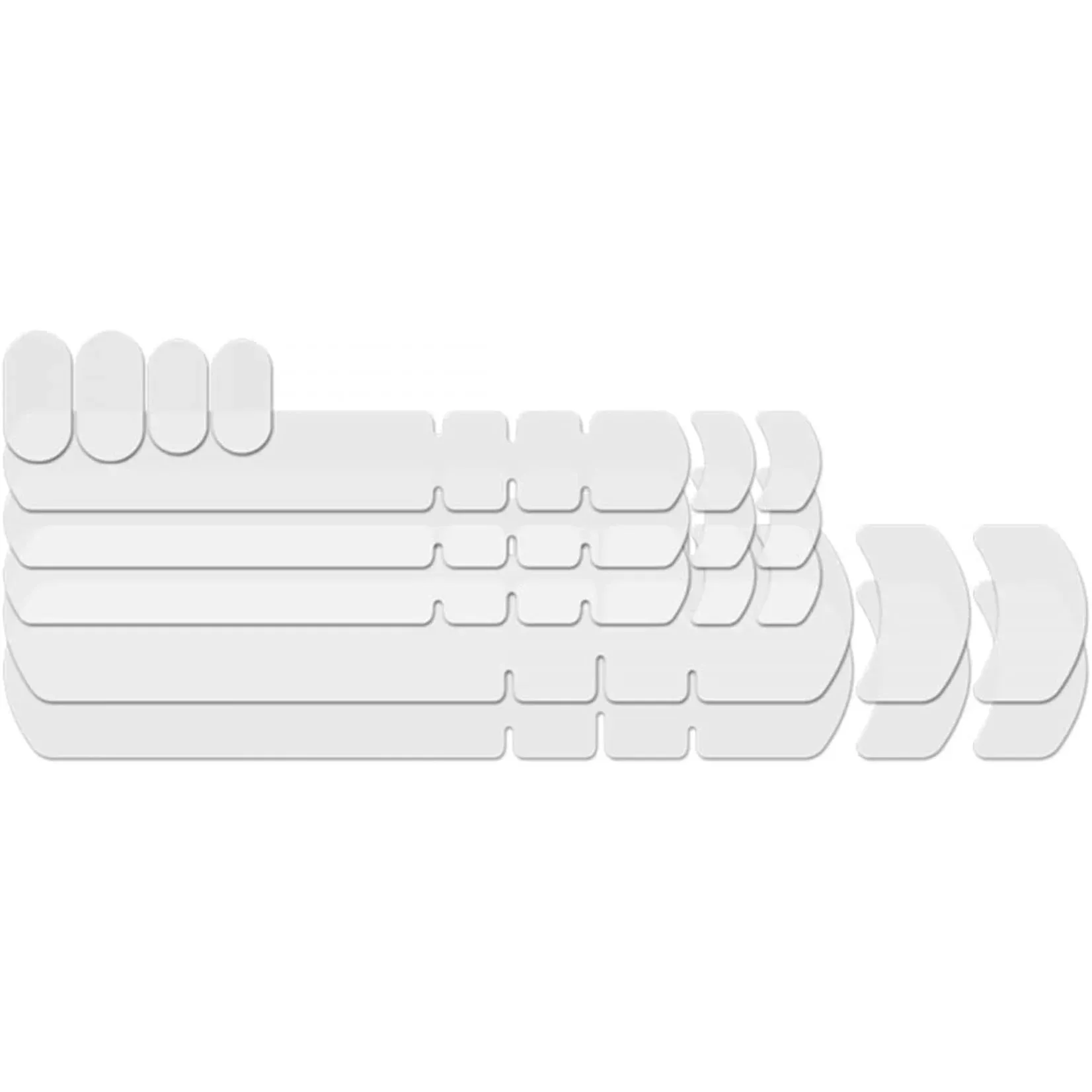 Lizard Skins Frame Wrap Kit - Matte Clear