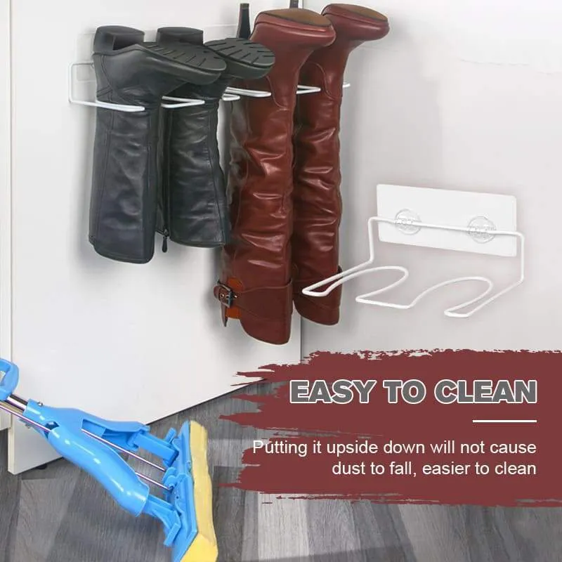 Long Boots Wall Mount Shoe Rack