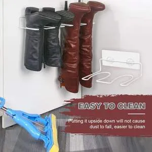 Long Boots Wall Mount Shoe Rack