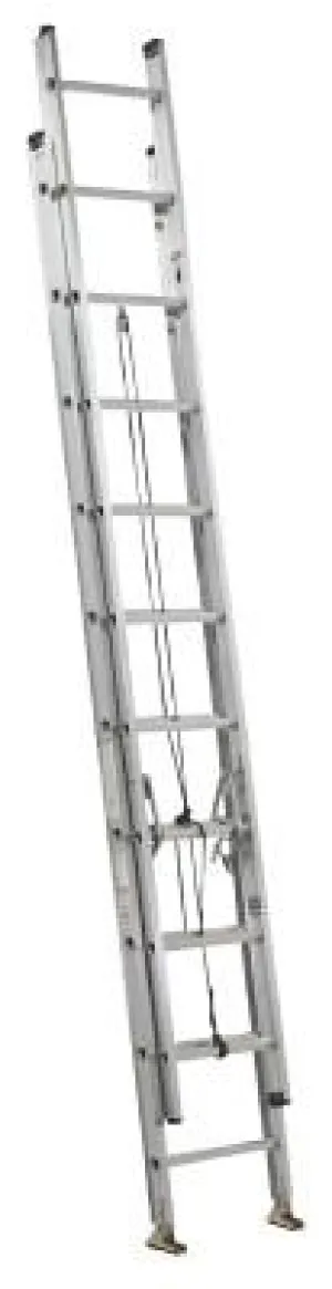 Louisville Ladder® AE3000 Series Commander Aluminum Extension Ladders, 28 ft, Class I, 250 lb, AE3228