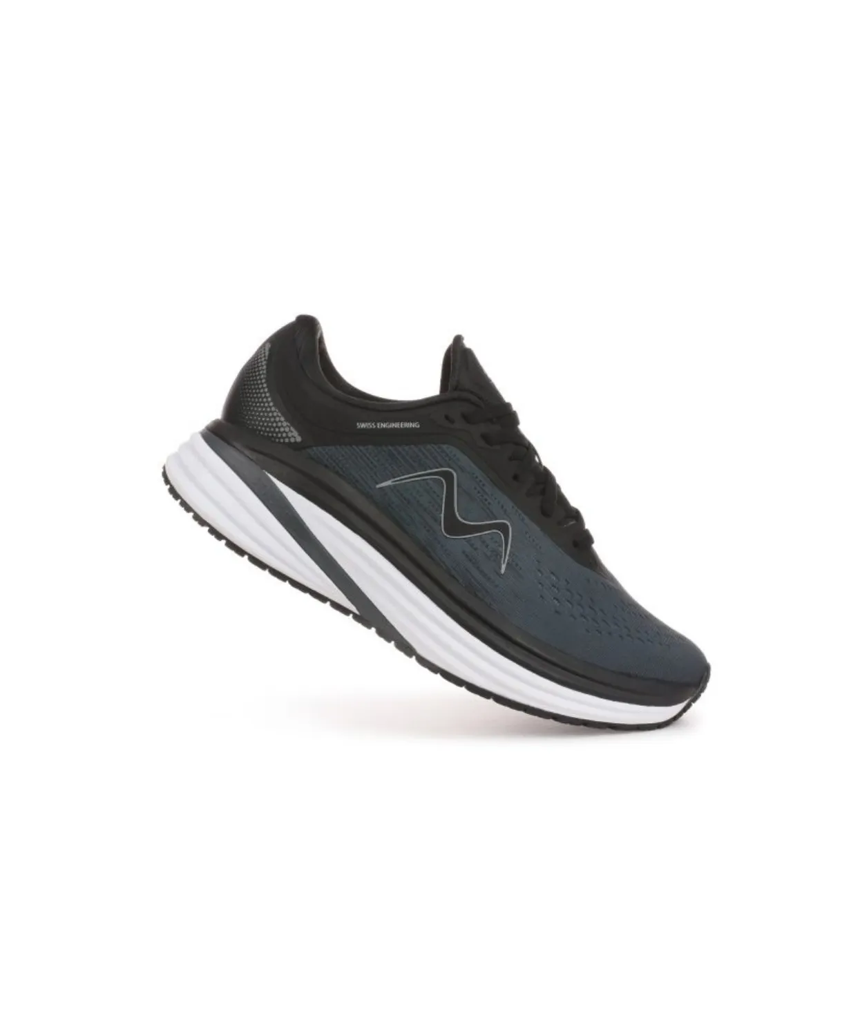 MBT M-3000 Lace Up Mens Black Sneakers