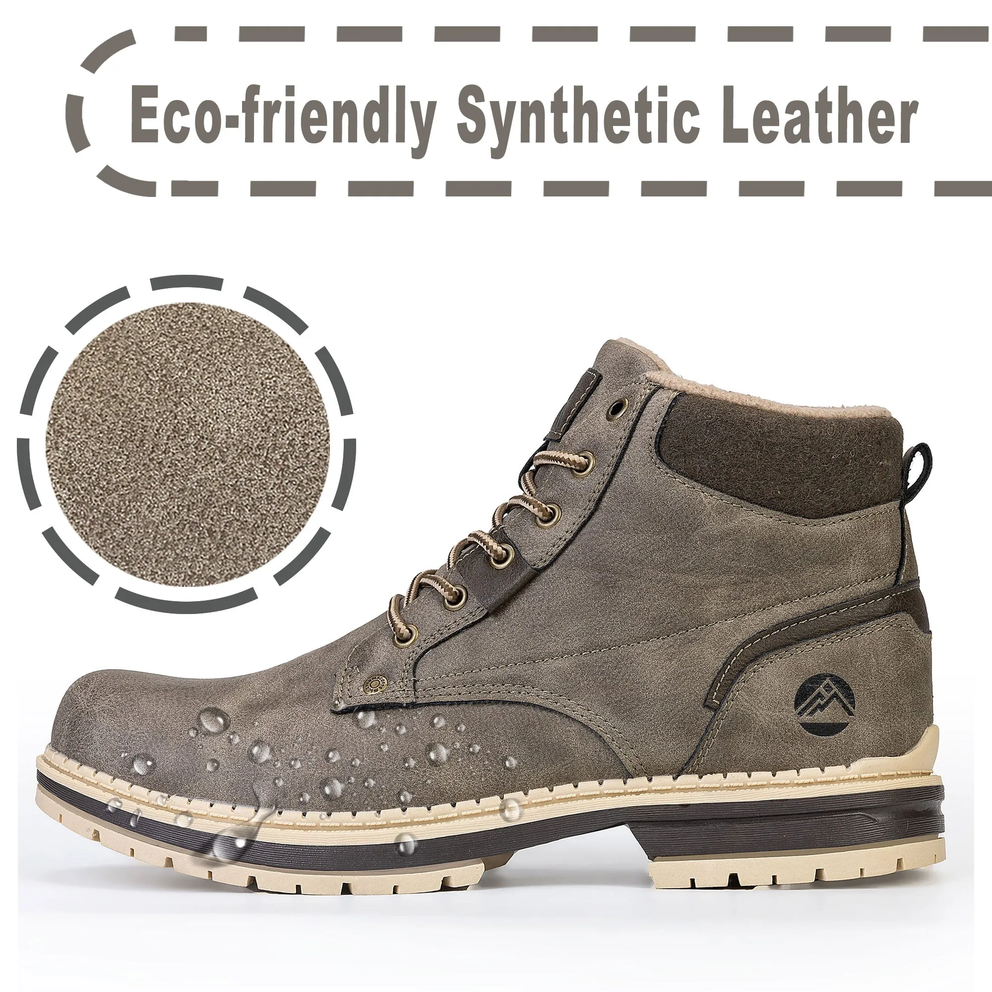 Men's Water-Resistant Boots | Work, Daily, Outdoor