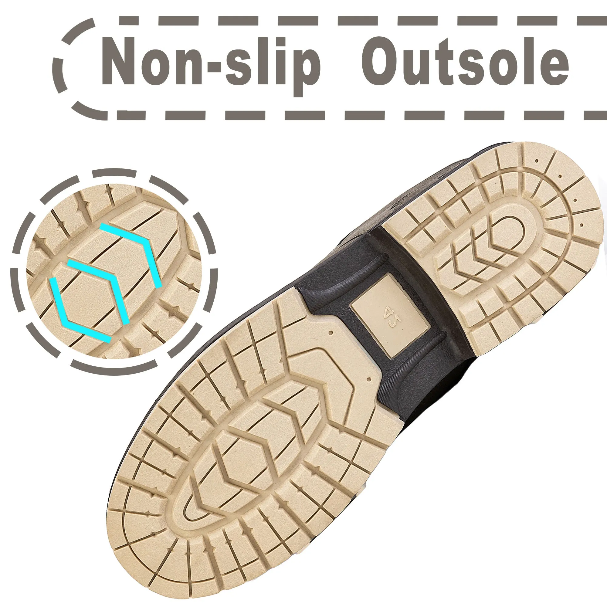 Men's Water-Resistant Boots | Work, Daily, Outdoor