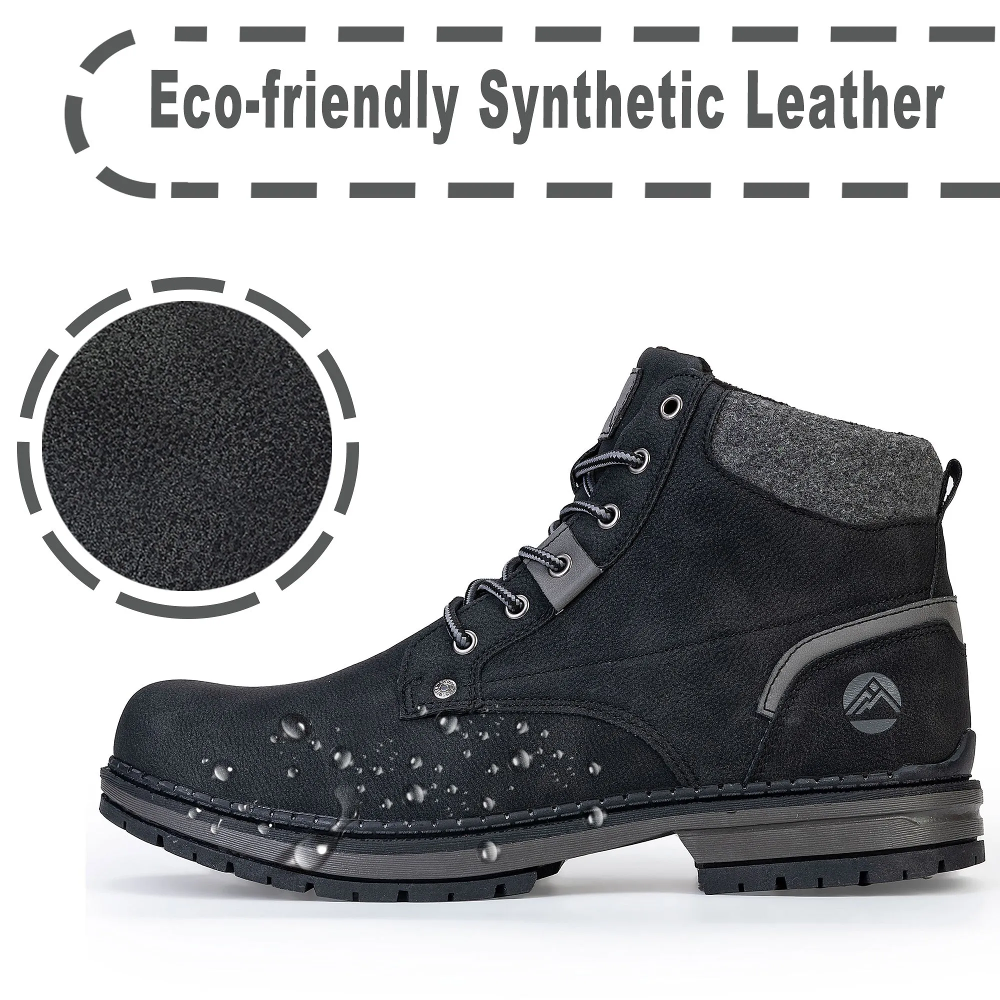 Men's Water-Resistant Boots | Work, Daily, Outdoor