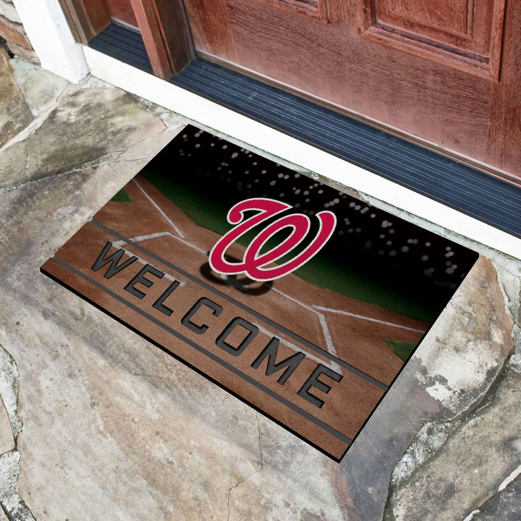 MLB - Washington Nationals Crumb Rubber Door Mat