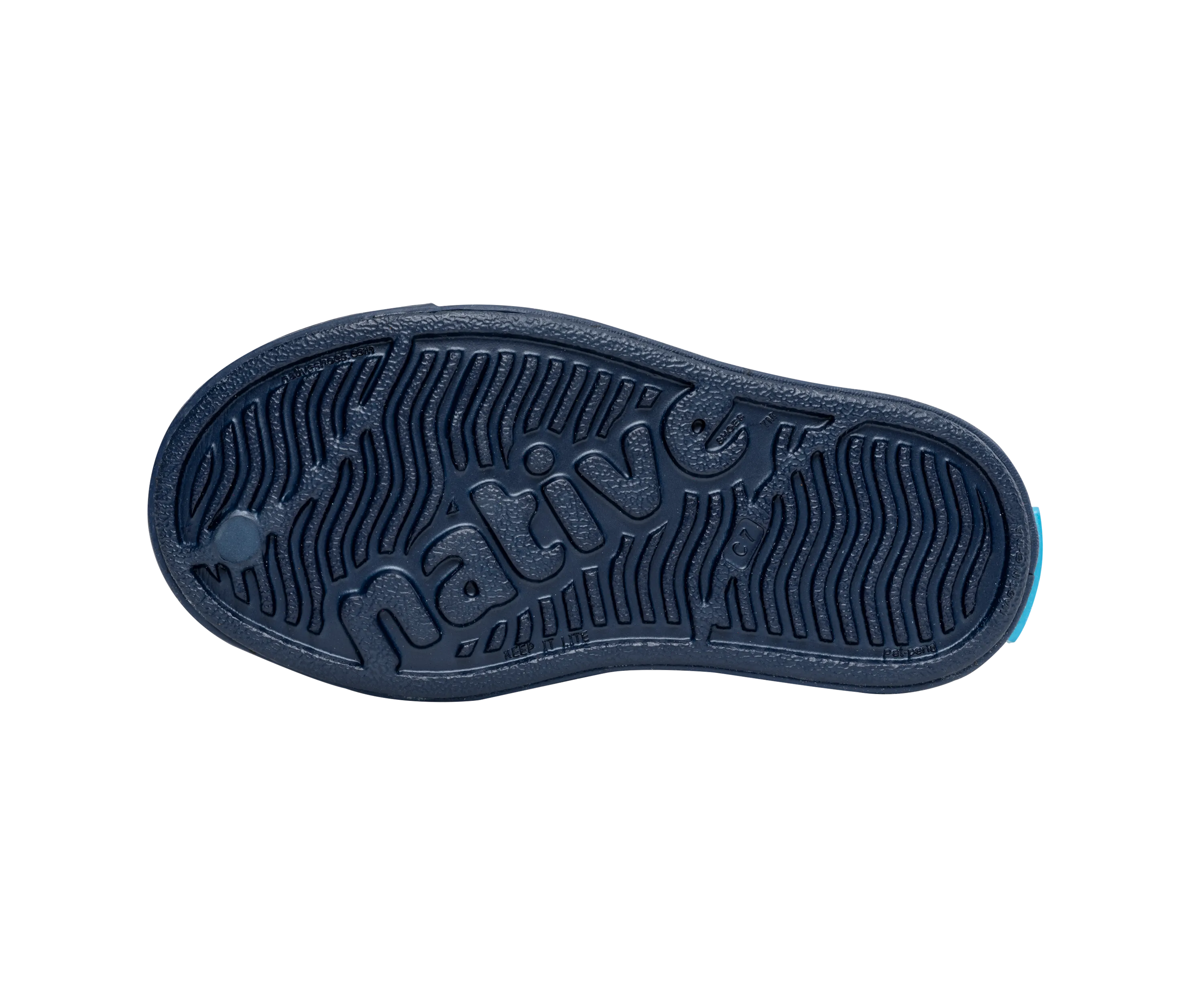 Native Jefferson Bloom Shoes - Insight Blue / Insight Blue / Jiffy Speckles