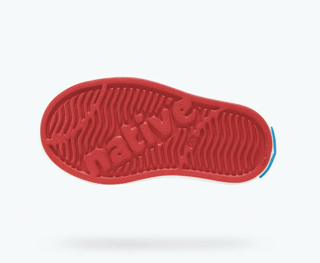 Native Jefferson Shoes - Torch Red / Shell White