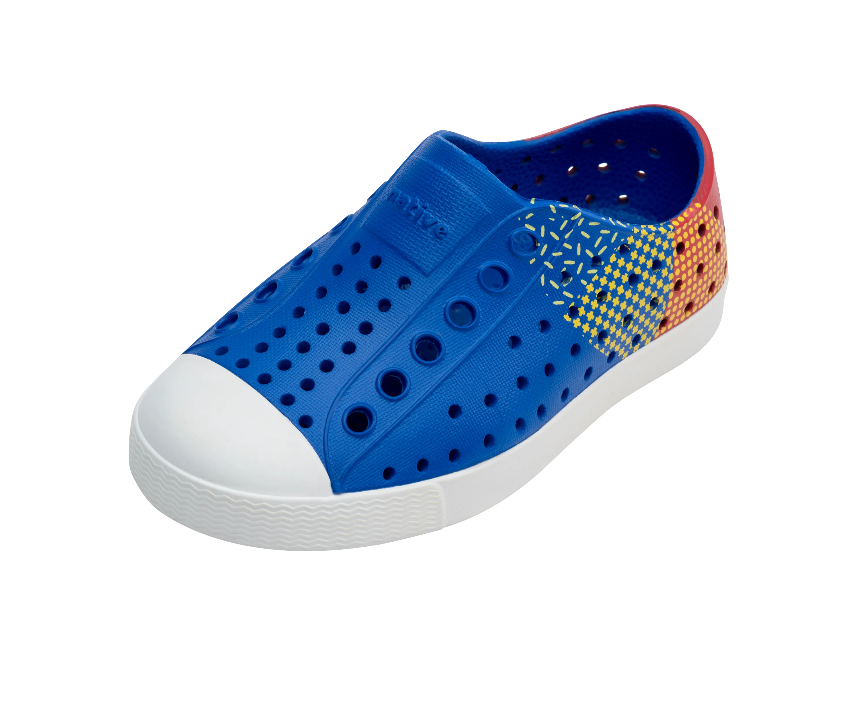 Native Jefferson Sugarlite Block - UV Blue / Shell White / Hyper Freesia Celery Block