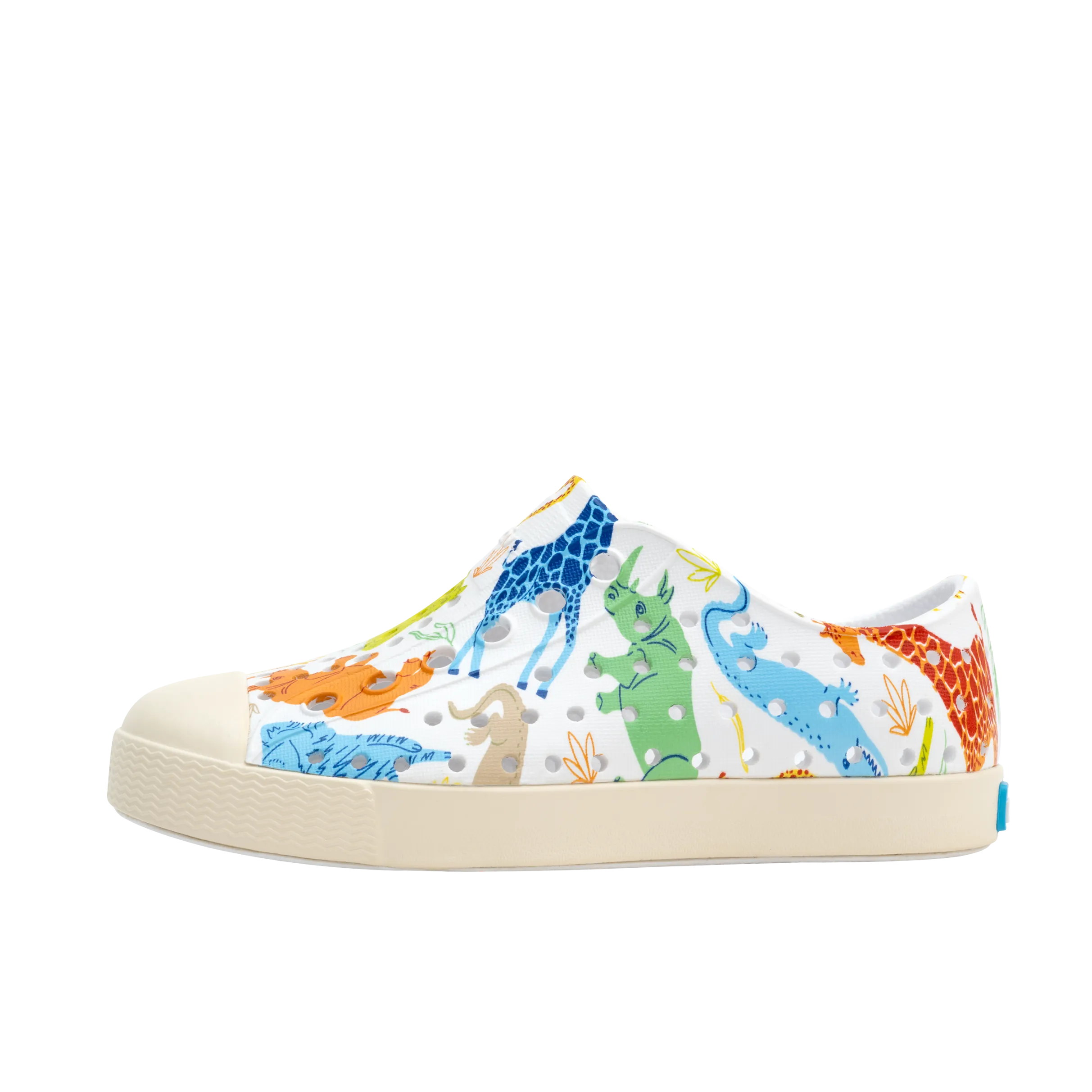 Native Jefferson Sugarlite Print - Shell White / Bone White / Candy Safari Friends