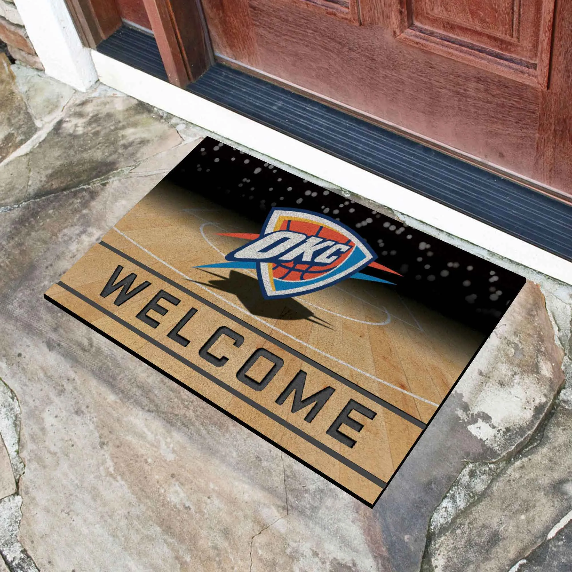 NBA - Oklahoma City Thunder Crumb Rubber Door Mat