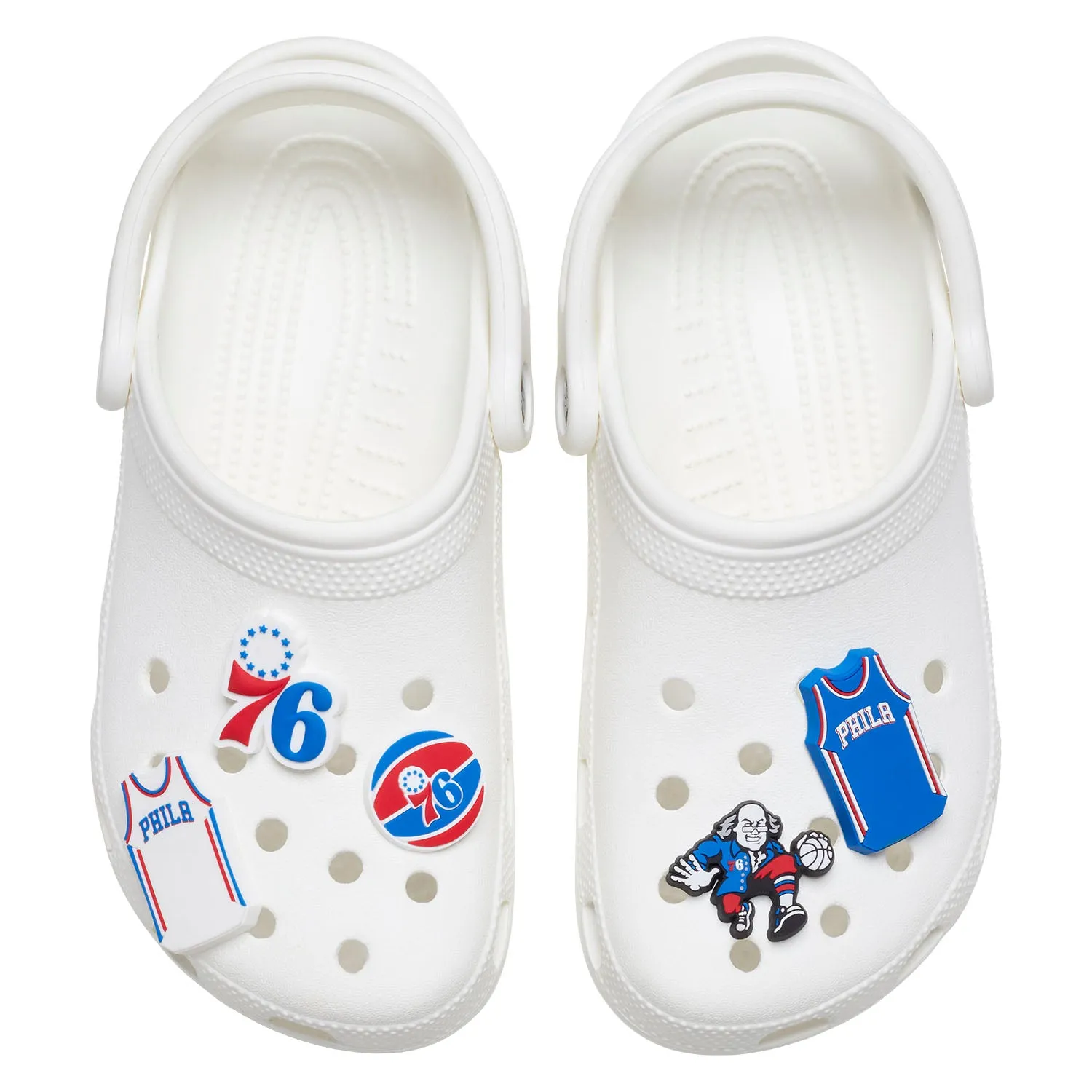 NBA Philadelphia 76ers 5 Jibbitz Pack