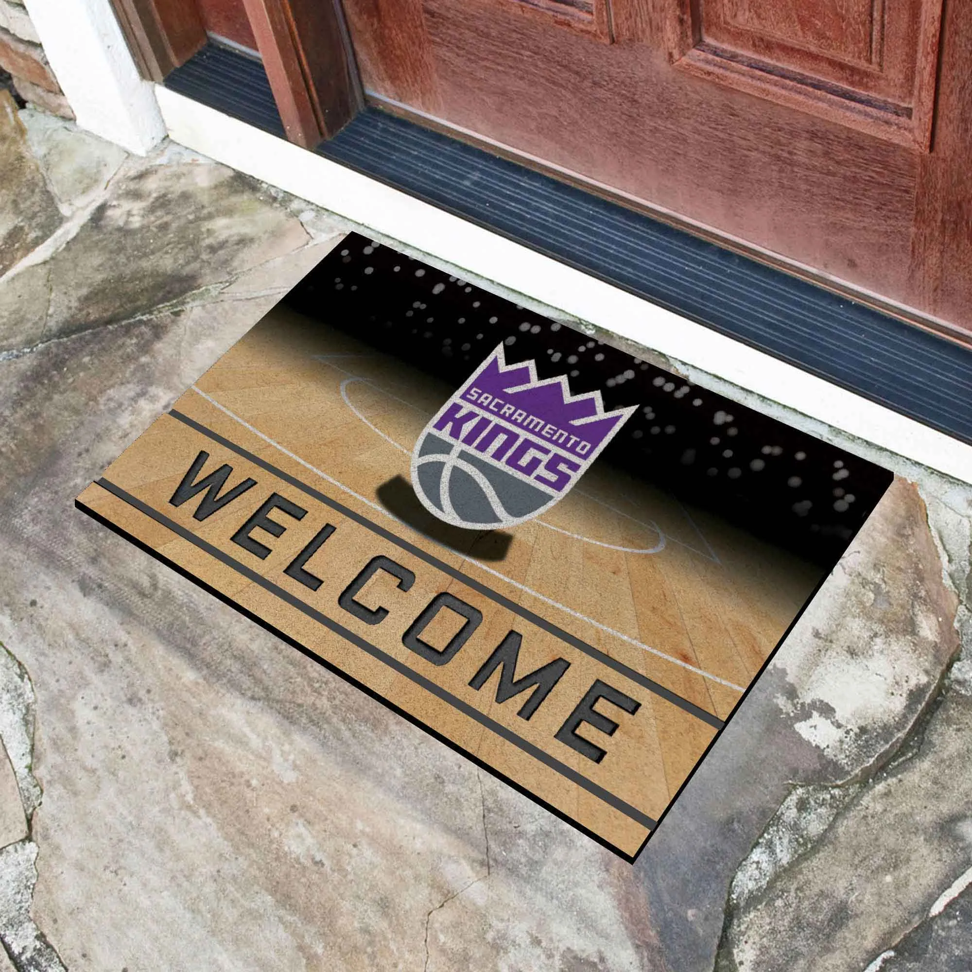 NBA - Sacramento Kings Crumb Rubber Door Mat