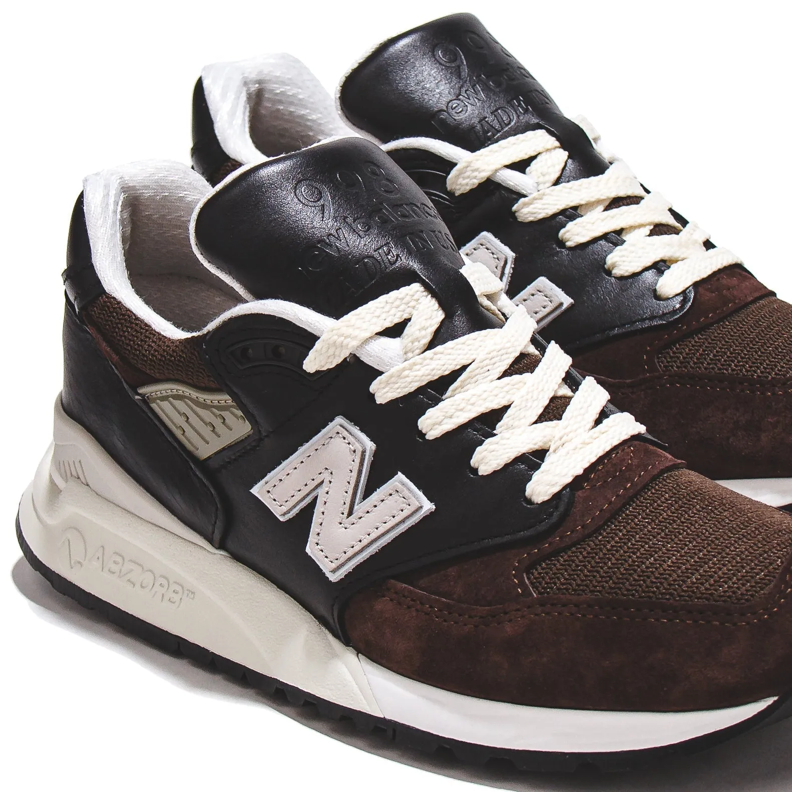New Balance Unisex 998 Black Made In USA U998RE