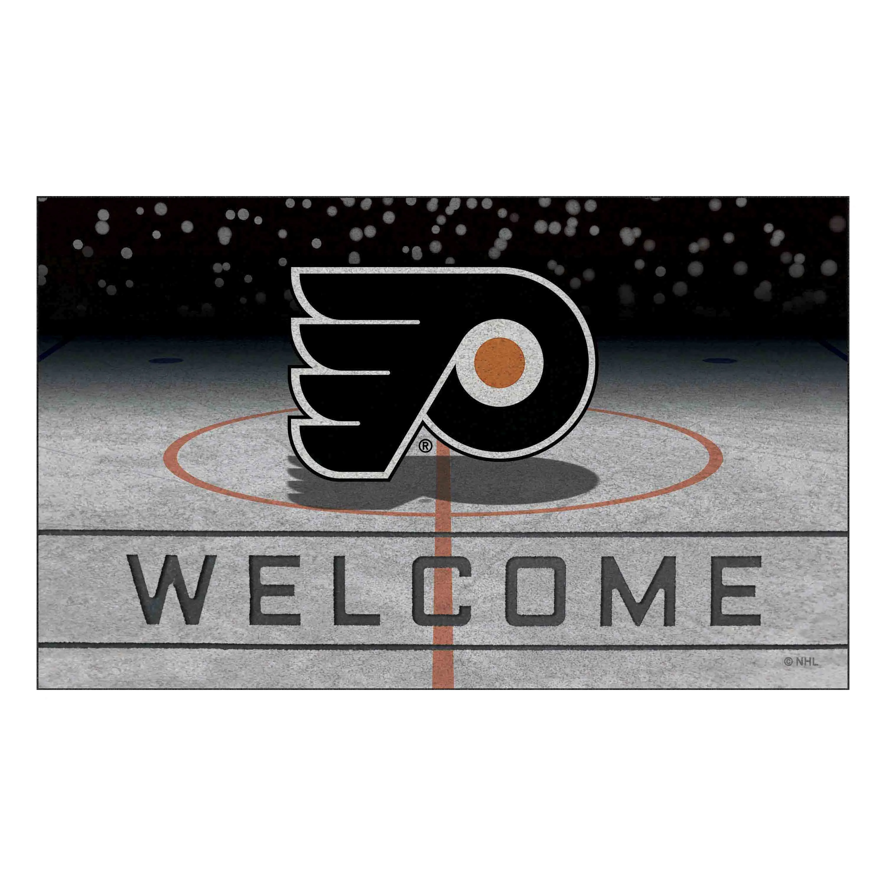 NHL - Philadelphia Flyers Crumb Rubber Door Mat