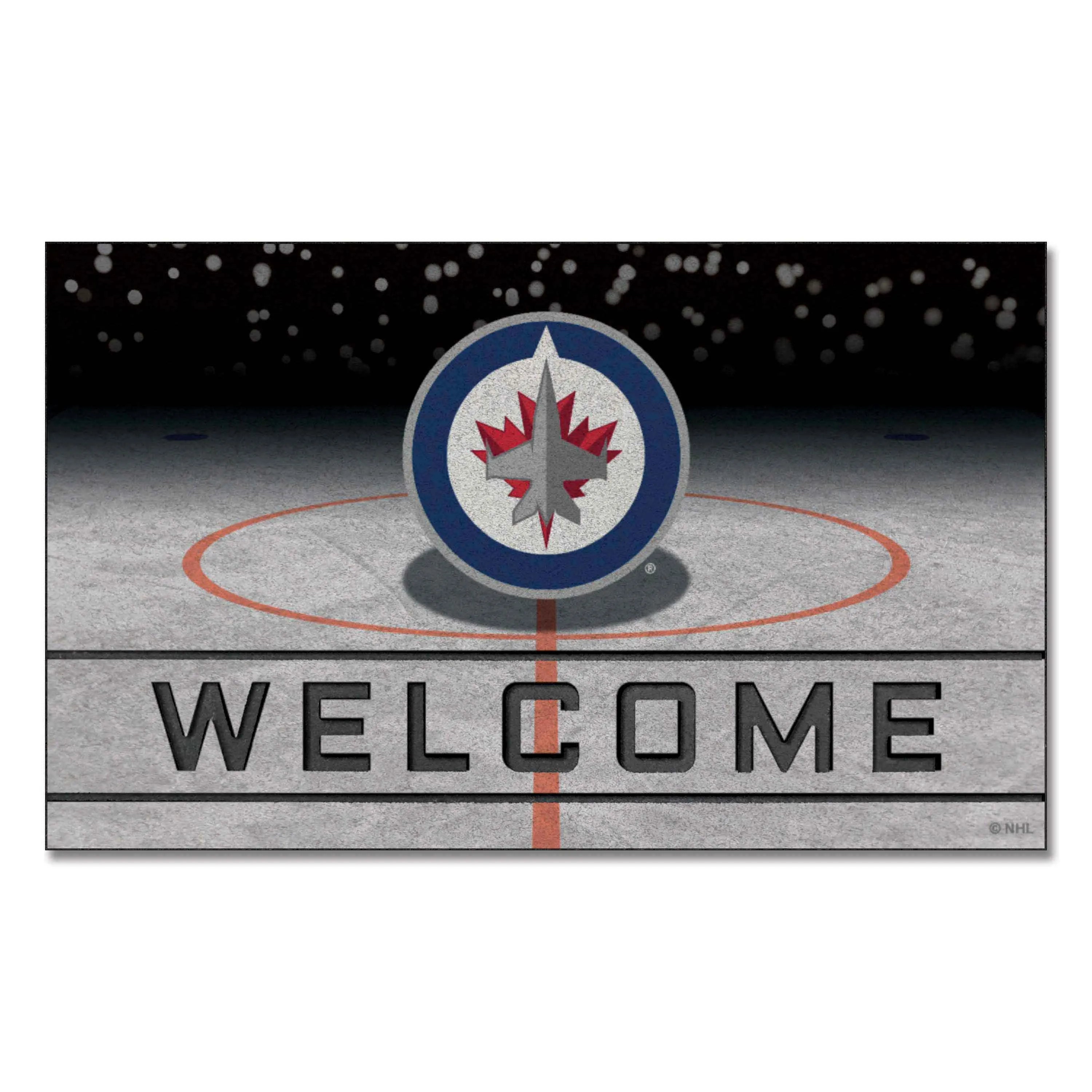 NHL - Winnipeg Jets Crumb Rubber Door Mat