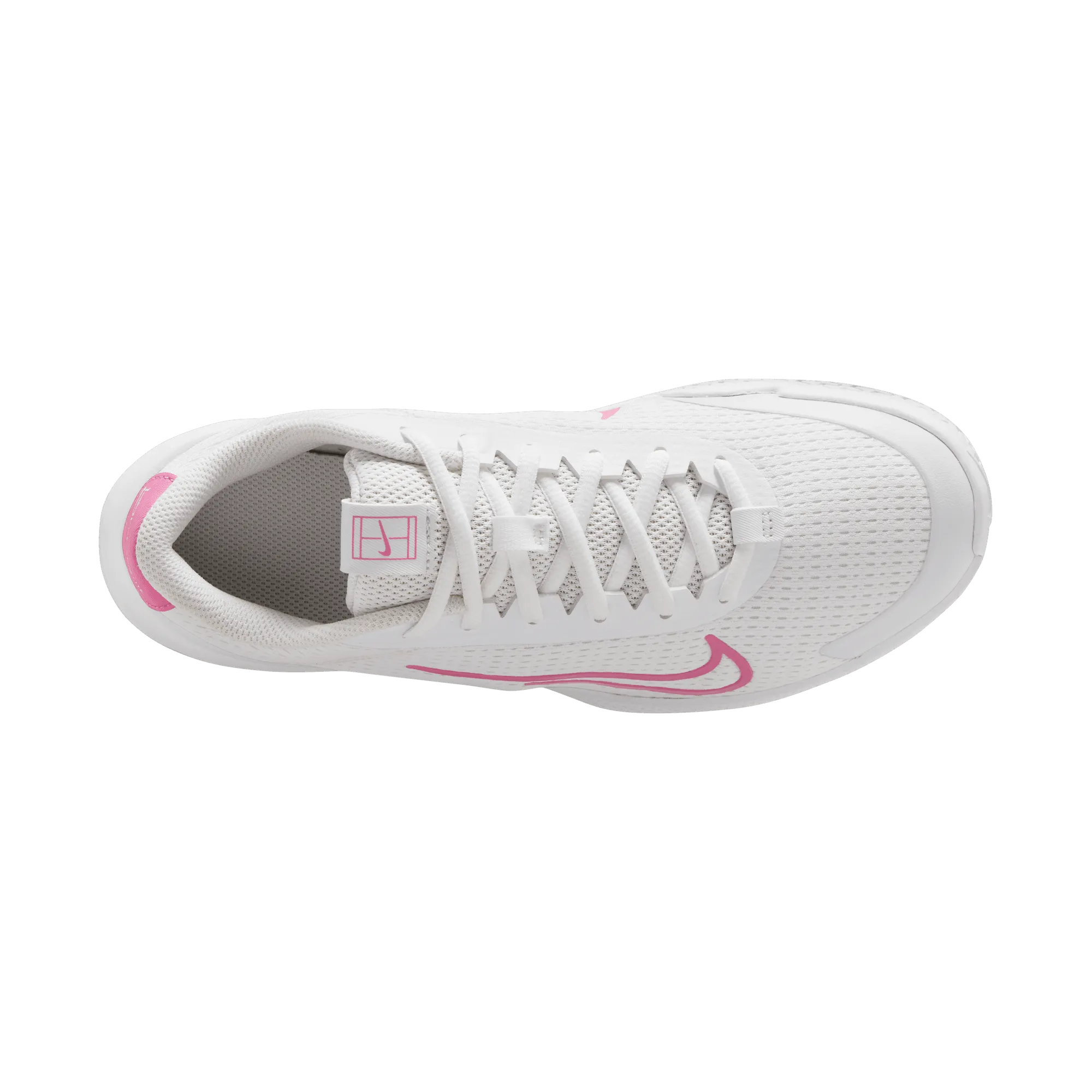 Nike Women's Vapor Lite 2 Shoes in White/Playful Pink-White
