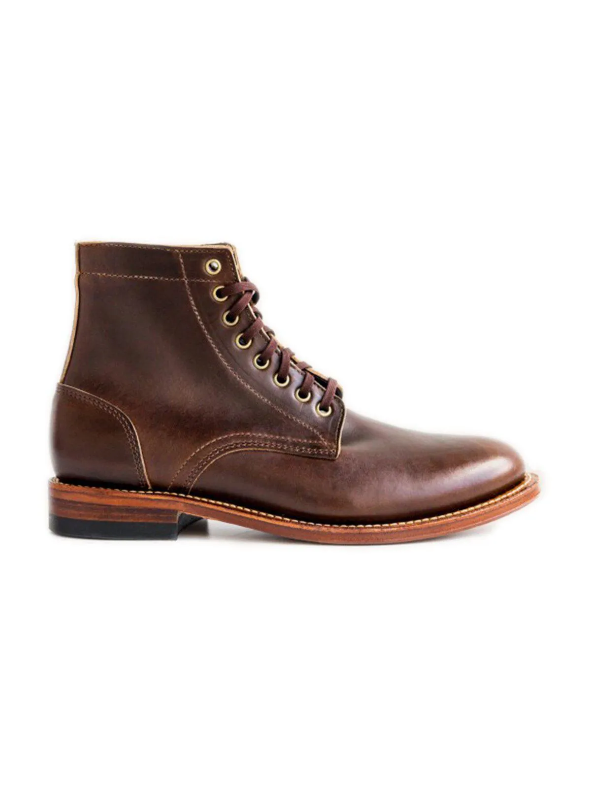 Oakstreet Bootmakers Brown Dainite Trench Boot