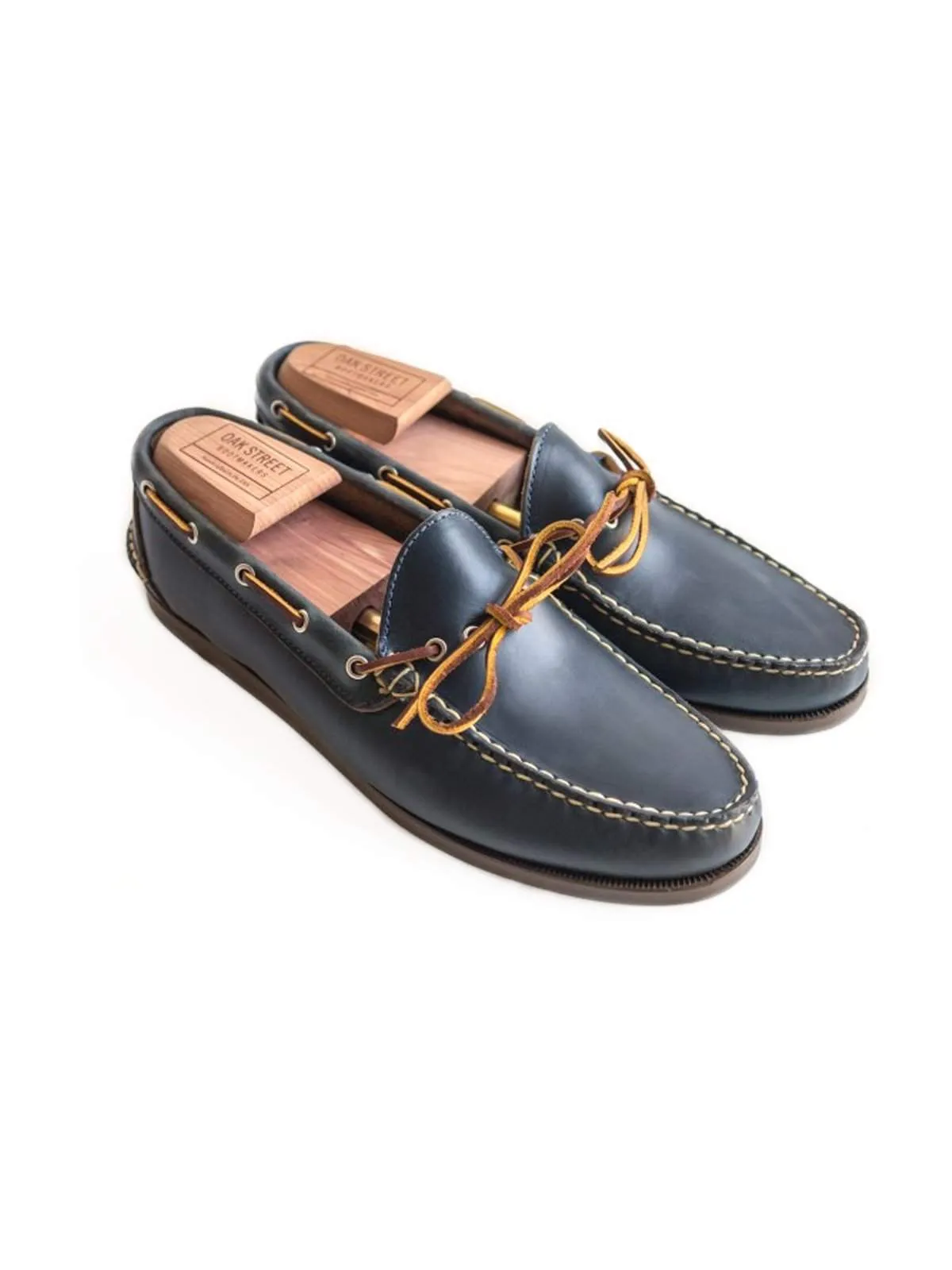 Oakstreet Bootmakers Navy Camp Moc