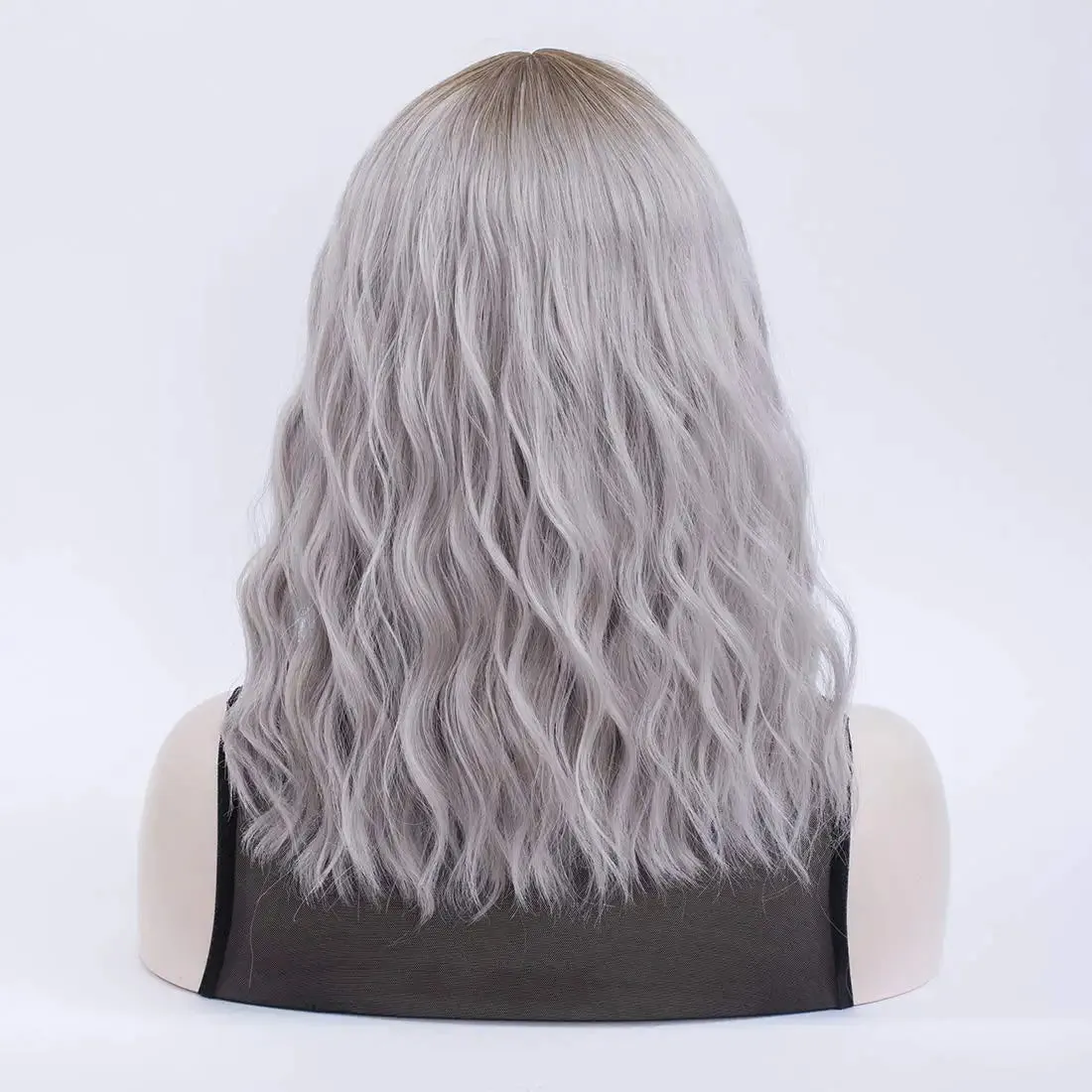 Ombre Grey Bob Hair Wigs