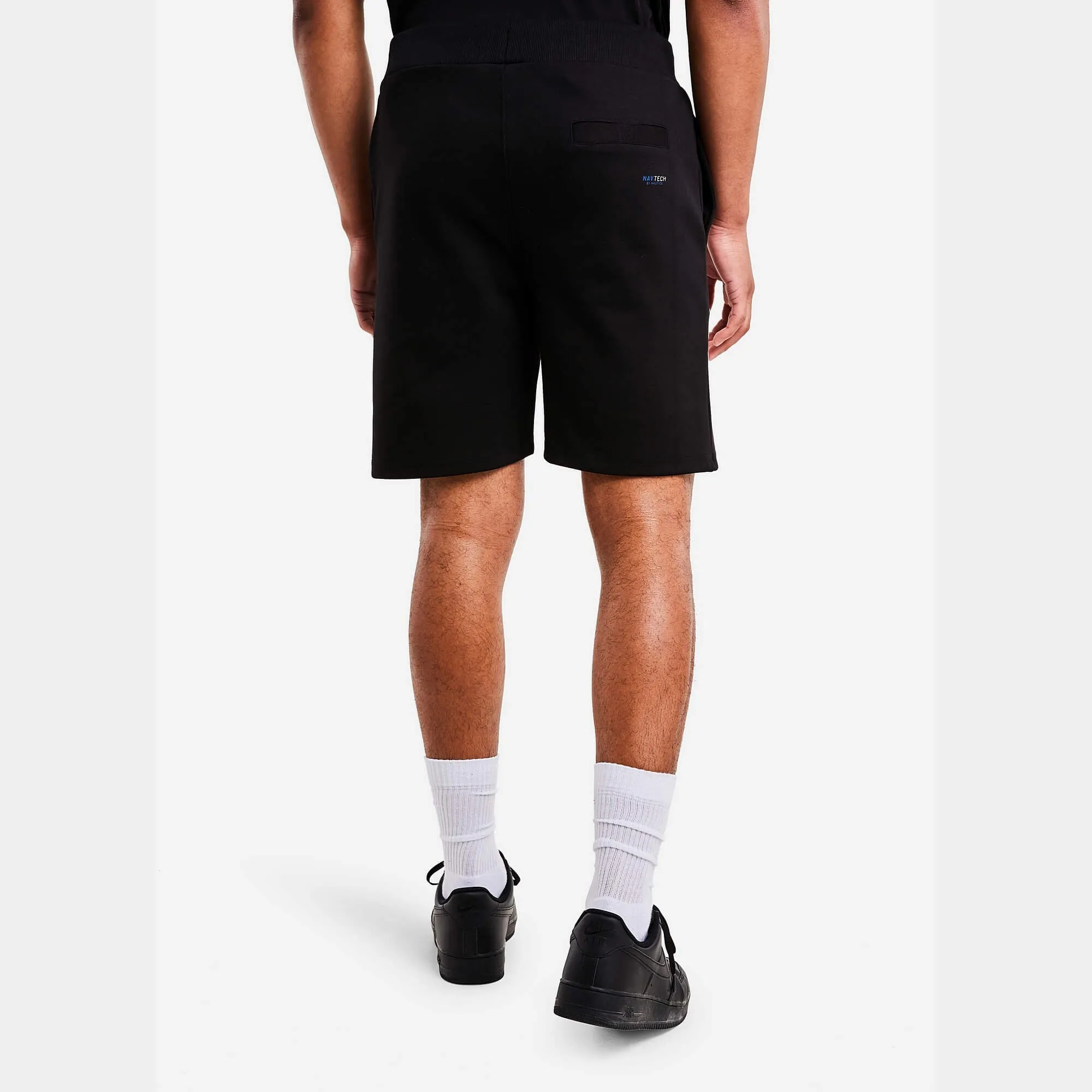 Šortky Nautica Hampton 7.5” Fleece Short čierne