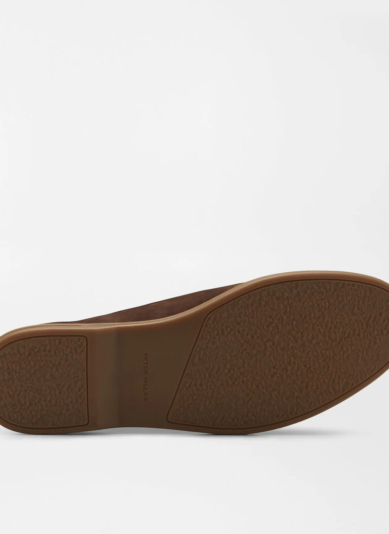 Peter Millar Men's Excursionist Nubuck Venetian Loafer - WALNUT