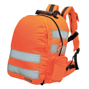 Portwest B904 Quick Release Hi-Vis Rucksack