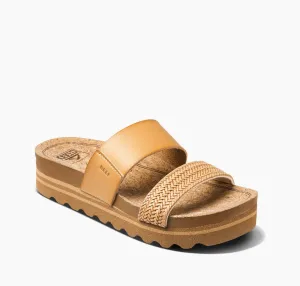 Reef - Women’s Cushion Vista Hi Sandal - Natural Braid