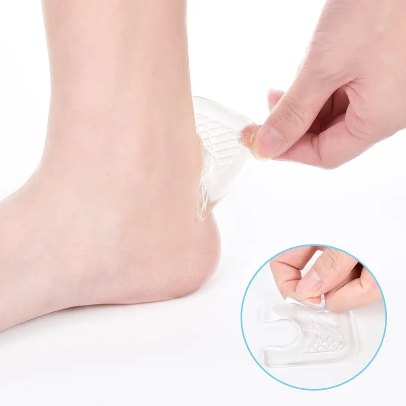 Reusable Gel Callus Pads for Feet, U-Shaped Callus Cushions, Set of 4