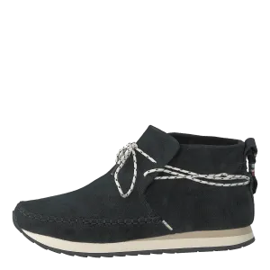 Rio Black Suede Water Resistant