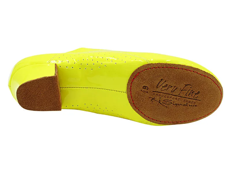 S309 Split Sole Fluorescent Grass Yellow