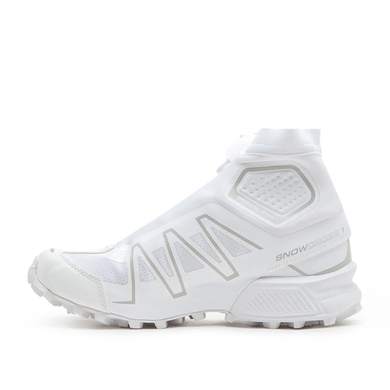salomon snowcross (white / white / lunar rock)