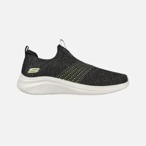 Skechers Ultra Flex 3.0 - Wintek Men's Walking Shoes -Black/Lime