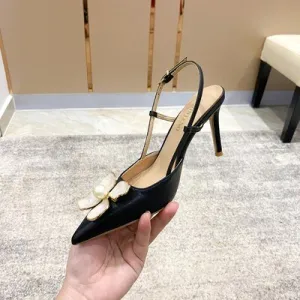 Stiletto high-heeled bridal wedding shoes