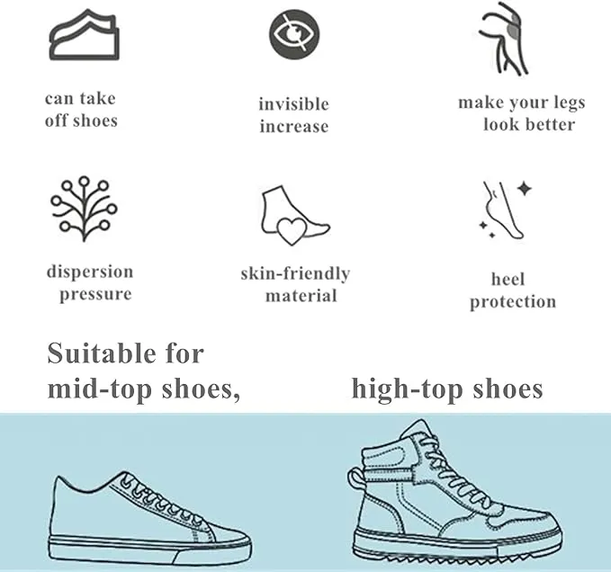 TallTrek | Supportive and discreet height enhancement.