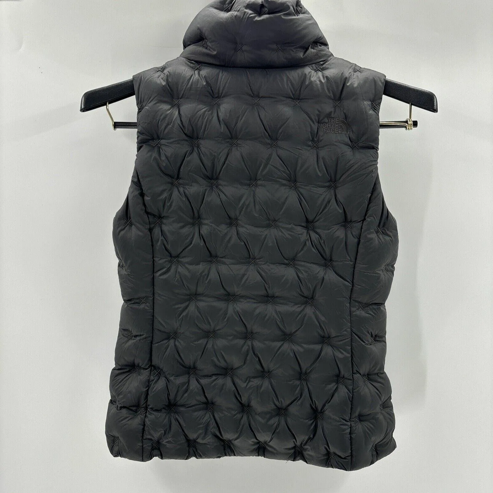 The North Face Women's Holladown Crop Down Vest Black Size XS - Very Good