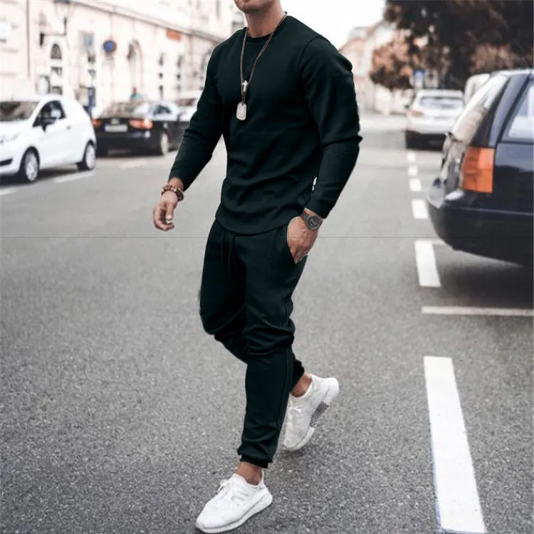 Trendy Sports Two-piece Suit for Fashionable Athletes