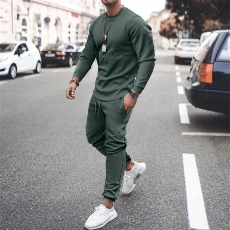 Trendy Sports Two-piece Suit for Fashionable Athletes