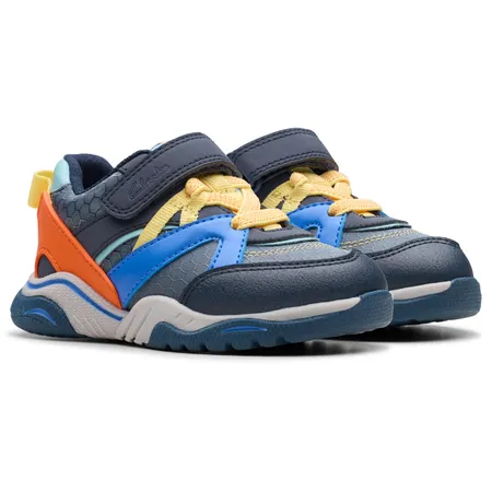 UK 4.5 Grey Combo Feather Pace Trainers