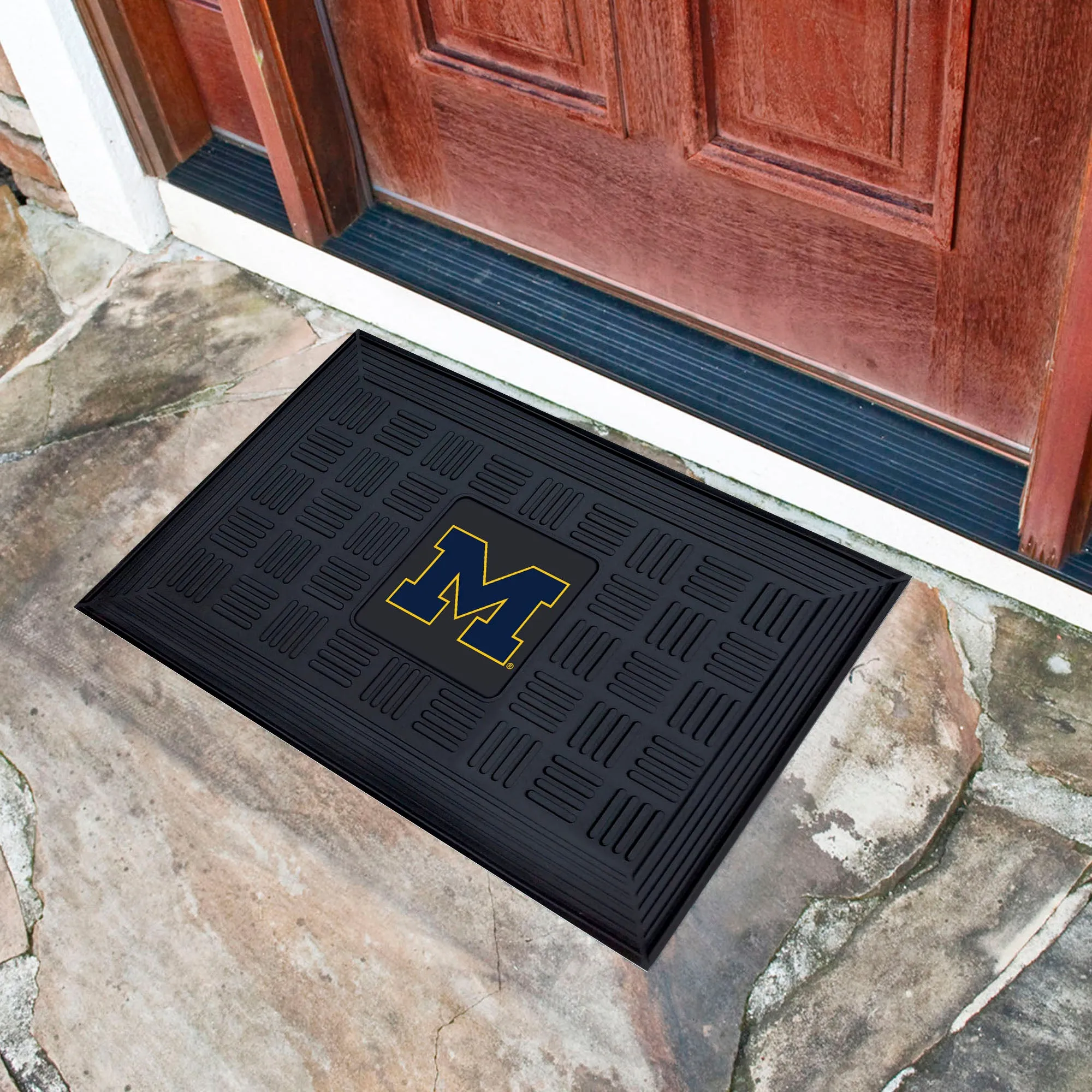 University of Michigan Medallion Door Mat