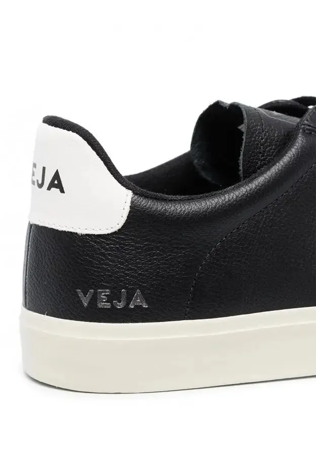 Veja Men Campo Chromefree Shoes Black/White (Mirror)