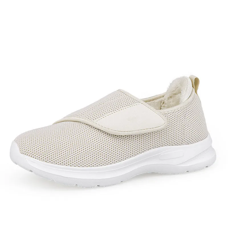 Winter Fleece-lined Casual Sneaker Men And Women Insulated Cotton-padded Shoes